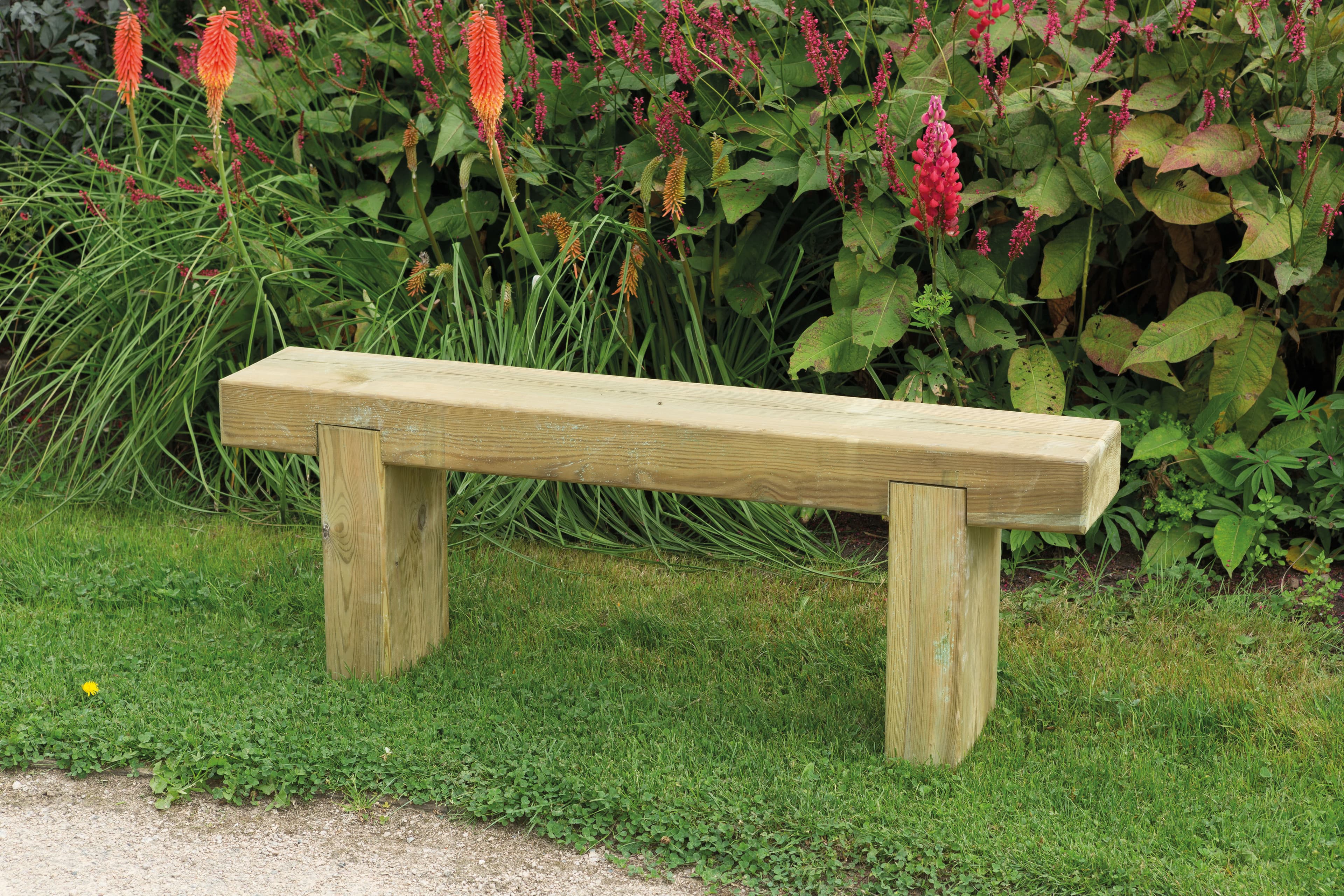 Sleeper Bench 1.2m Pressure Treated 200 x 447 x 1200mm