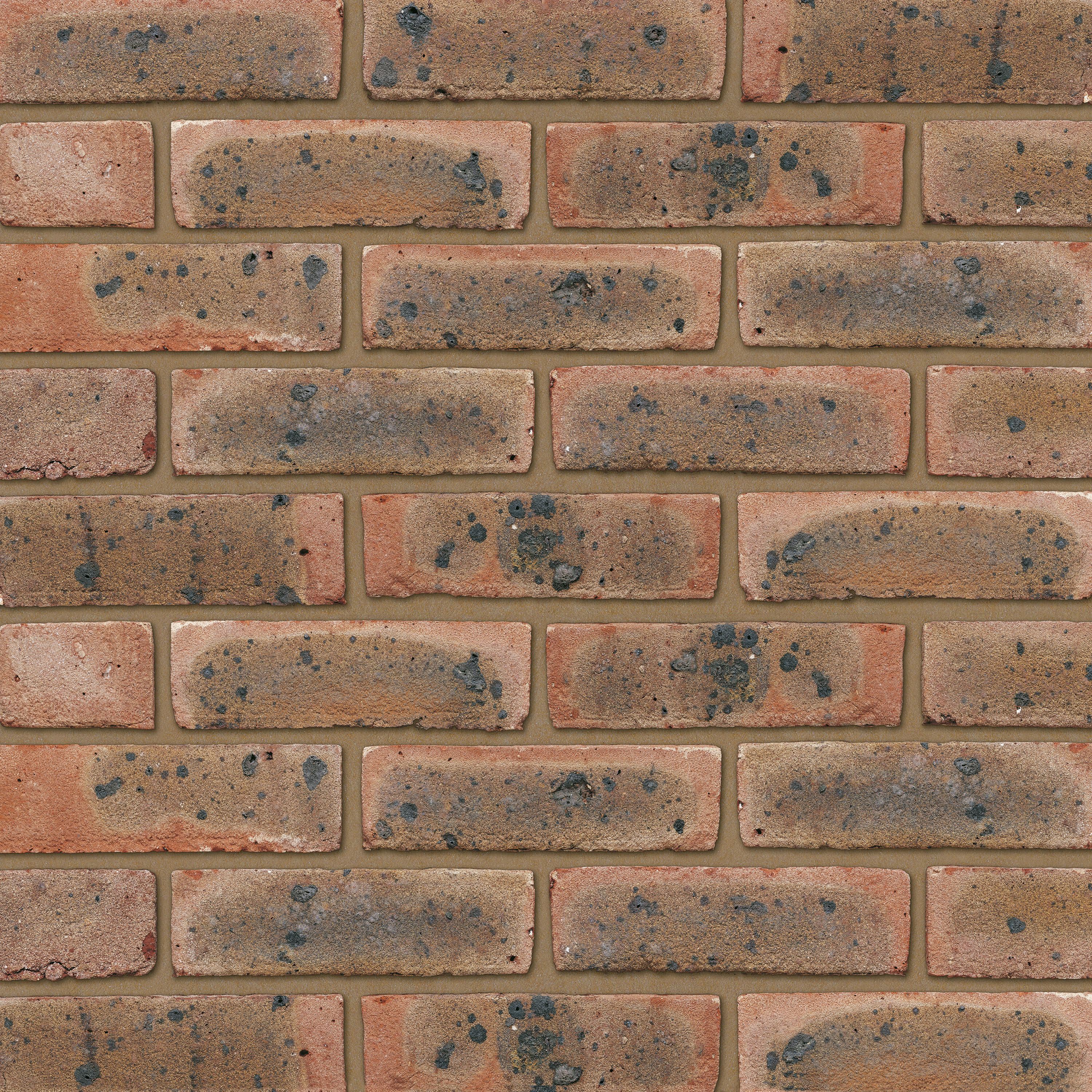 Ibstock Red Brick Chailey Stock - Pack of 370, Size: 215x102.50x65mm