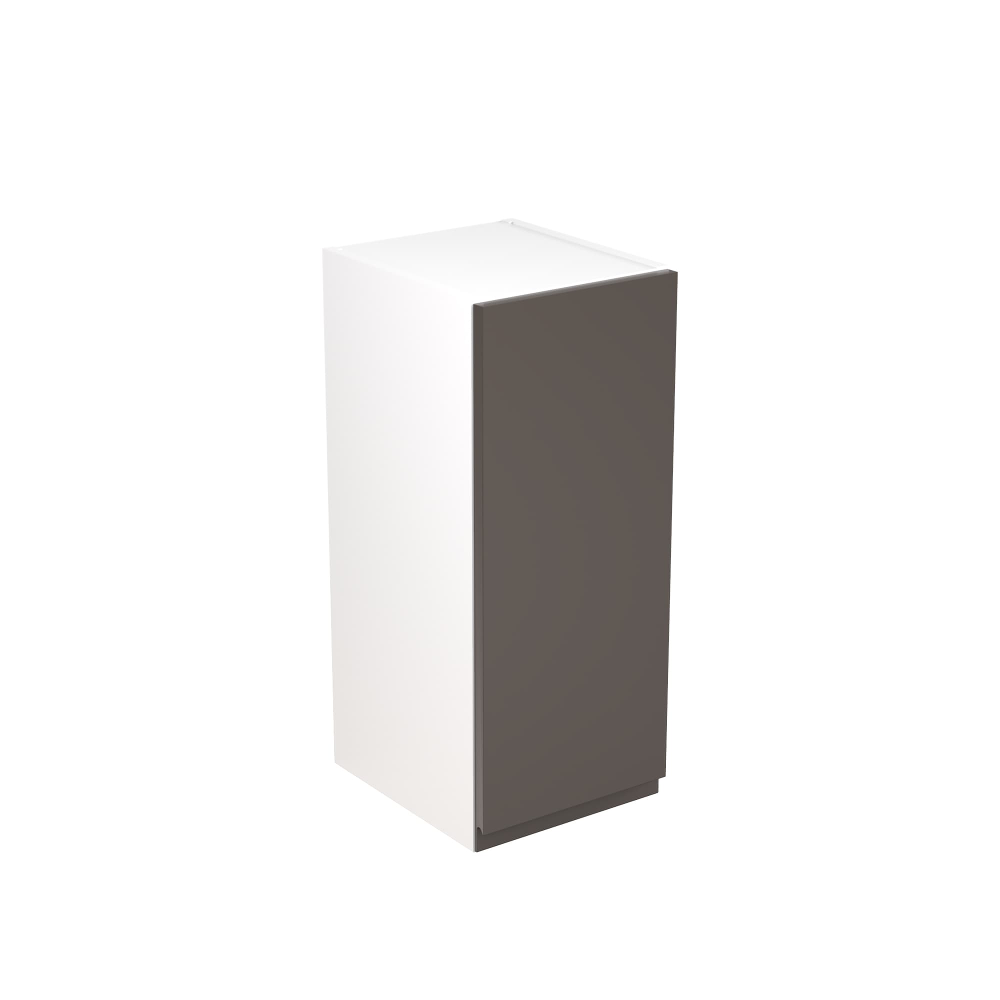 Flatpack Wall Unit J-pull Ultra Matt Graphite 300mm - FKKJ0911