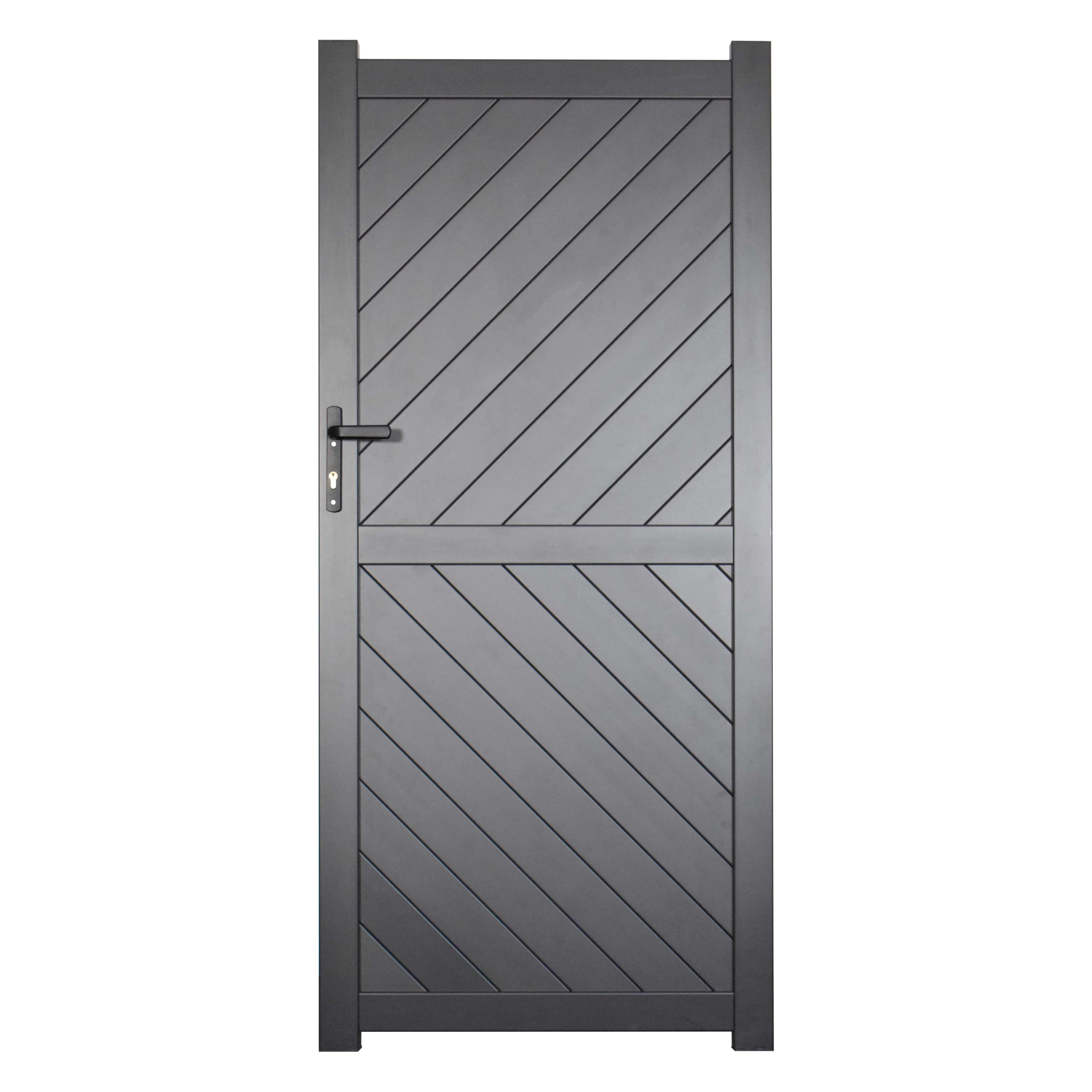 Readymade Gates Cambridge Pedestrian Gate 1.2m x 2m Grey