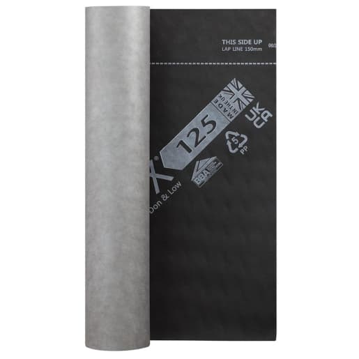 RoofTX 125 Breather Membrane 50m x 1m 125/GSM