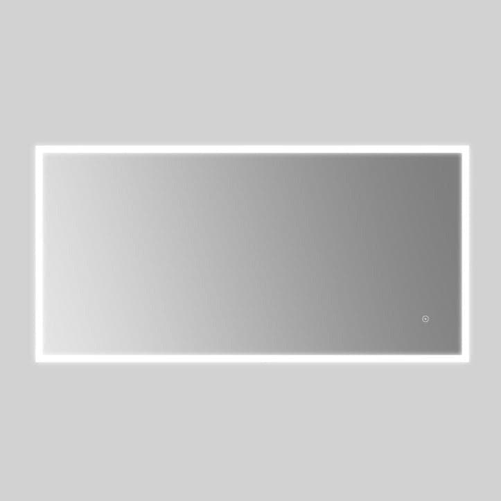 Solana Rectangle Edge-Lit LED Mirror
