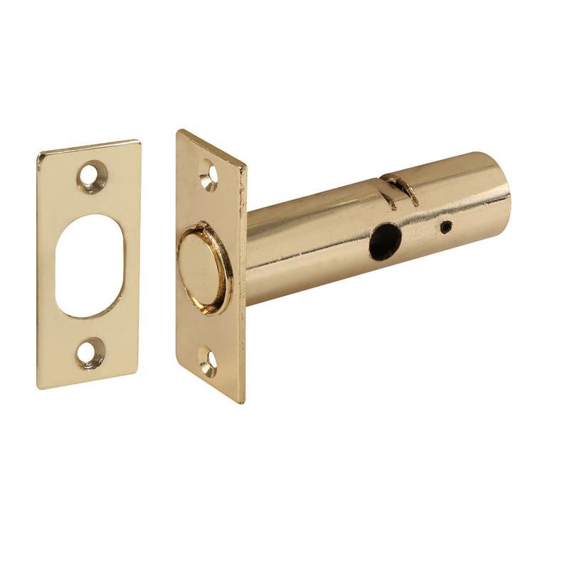 Contract Door Security Rack Bolt - 33mm - Brass - Security Solutions