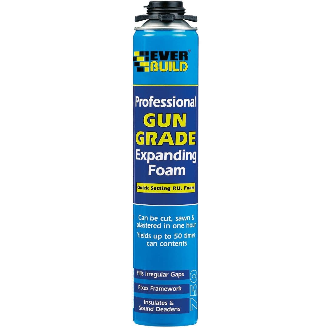 Everbuild Gun Grade Foam 750Ml