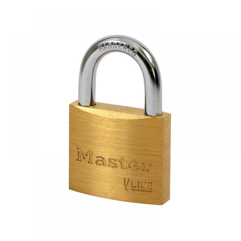 Master Lock 4140KA-2341 V Line Brass 40Mm Padlock - Keyed Alike 2341