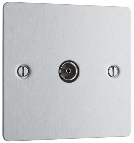 Nexus Metal Polished Chrome Unswitched 13A Fused Connection Unit NPC54-01