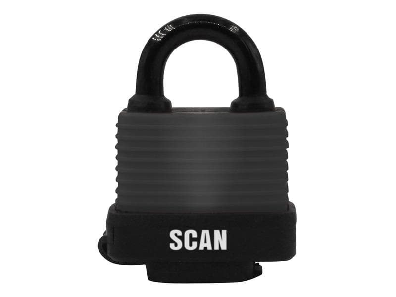 Scan ZD113-A50 Weatherproof Laminated Steel Padlock 50Mm