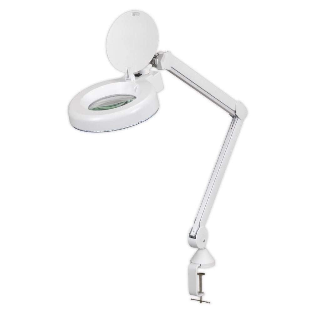 Sealey WL483D Bench Mounting Magnifying Worklight 48 Smd Led 230V