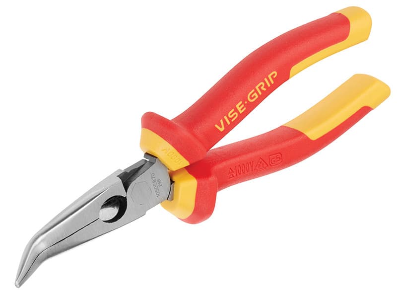 Irwin® Vise-Grip® 10505870 High Leverage Vde Bent Nose Pliers 200Mm (8In)