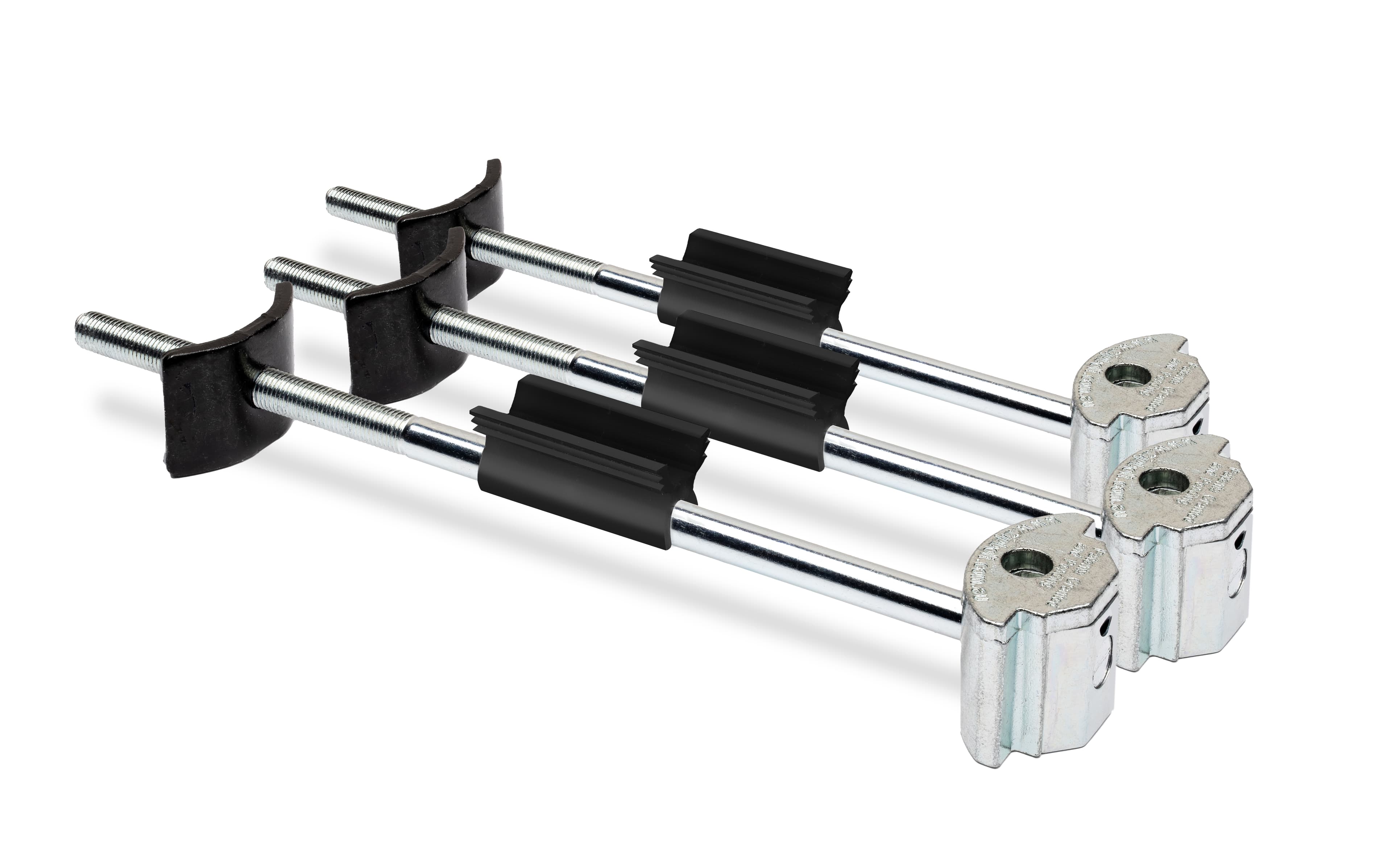 Zipbolt PPQT10.700ZIPCLIP Worktop Connectors for 28mm Worktops and Above 164mm Zinc Plated 3 Pack