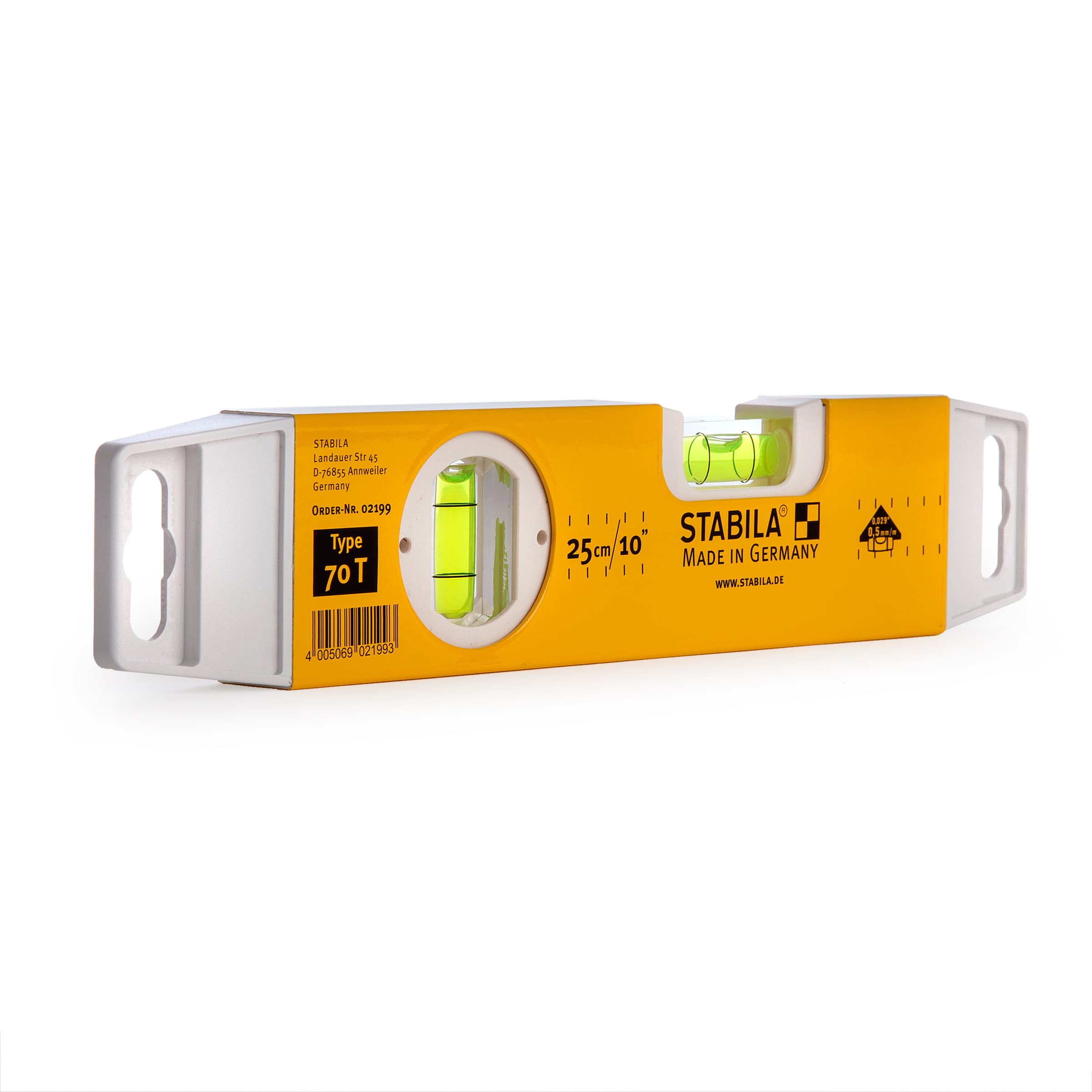 Stabila Torpedo Level 250mm STB70T-25
