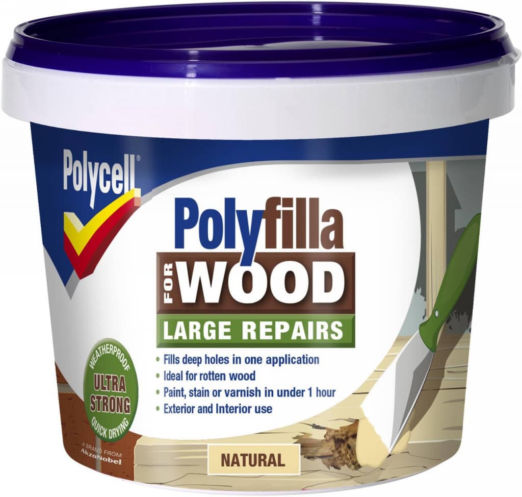 Polycell Polyfilla For Wood Large Repairs 5207194