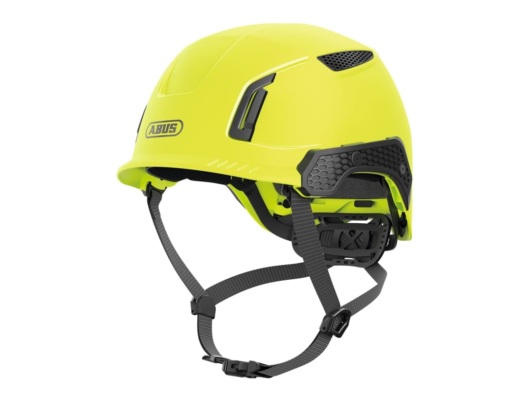 ABUS Mechanical SPECTOR Vented Safety Helmet Yellow 10038281-01