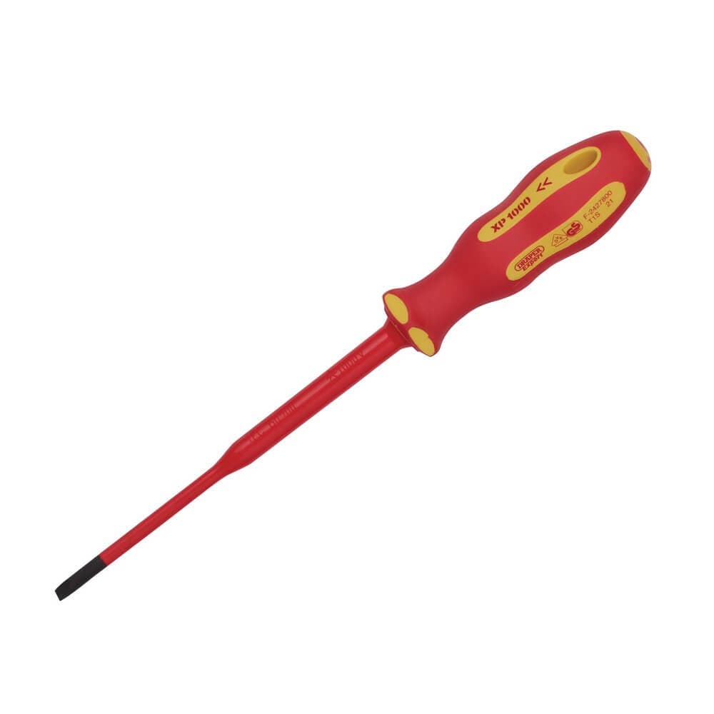 Xp1000 02159 Vde Slimline Plain Slot Screwdriver 3.5 X 100Mm each 1