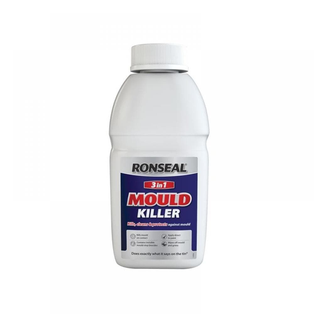Ronseal 36963 3-In-1 Mould Killer Bottle 500Ml