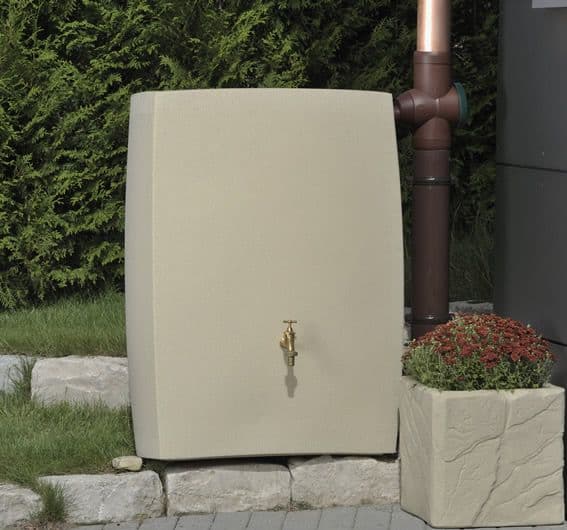 Large 275L Noblesse Decorative Water Butt - Sandstone 3P Technik