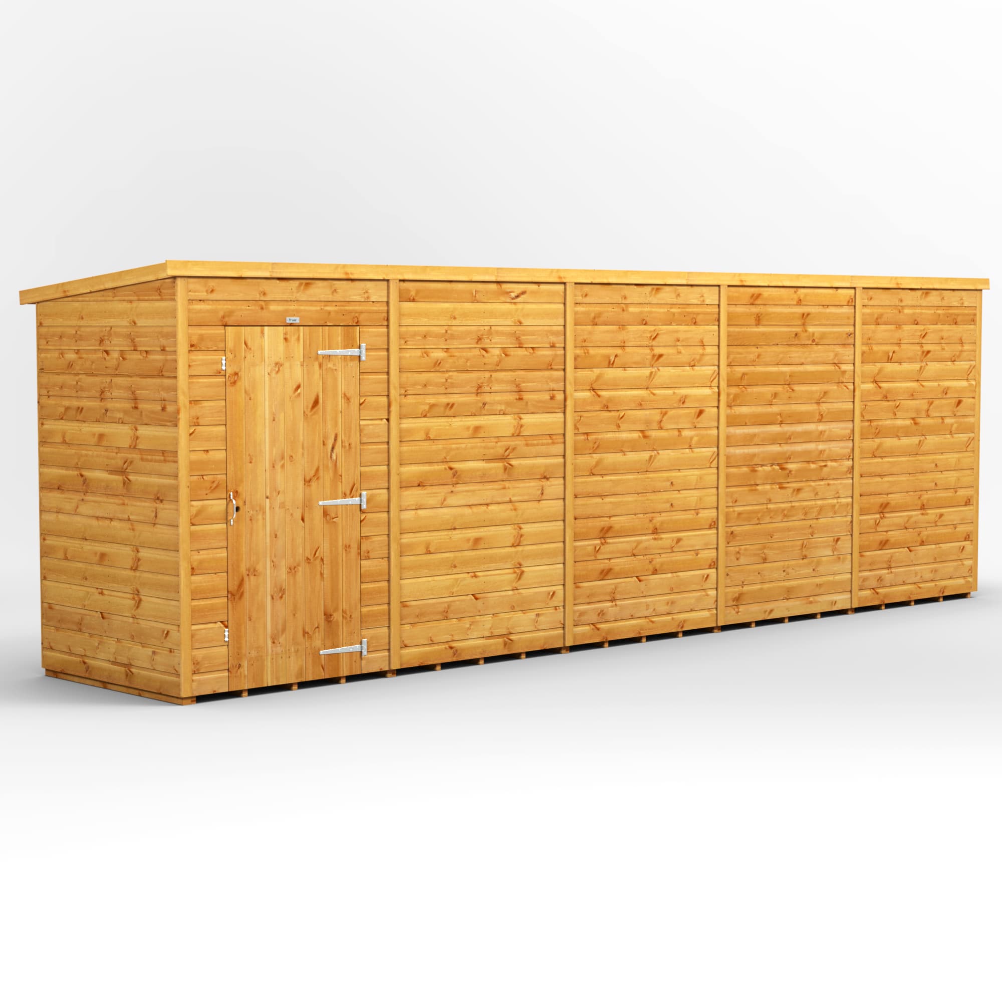 Powersheds 20 x 4 Power Windowless Pent