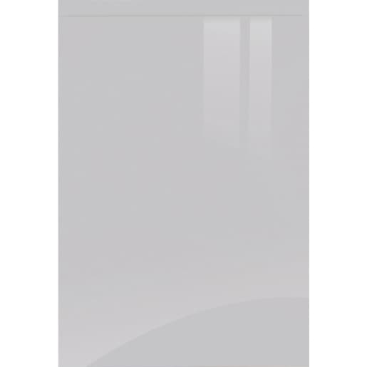 Customer Sample Door for J-pull Super Gloss Light Grey 396mm x 570mm - FKKJ0226