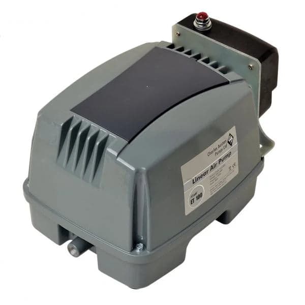 Charles Austen ET80A Linear Air Pump with Built in Alarm