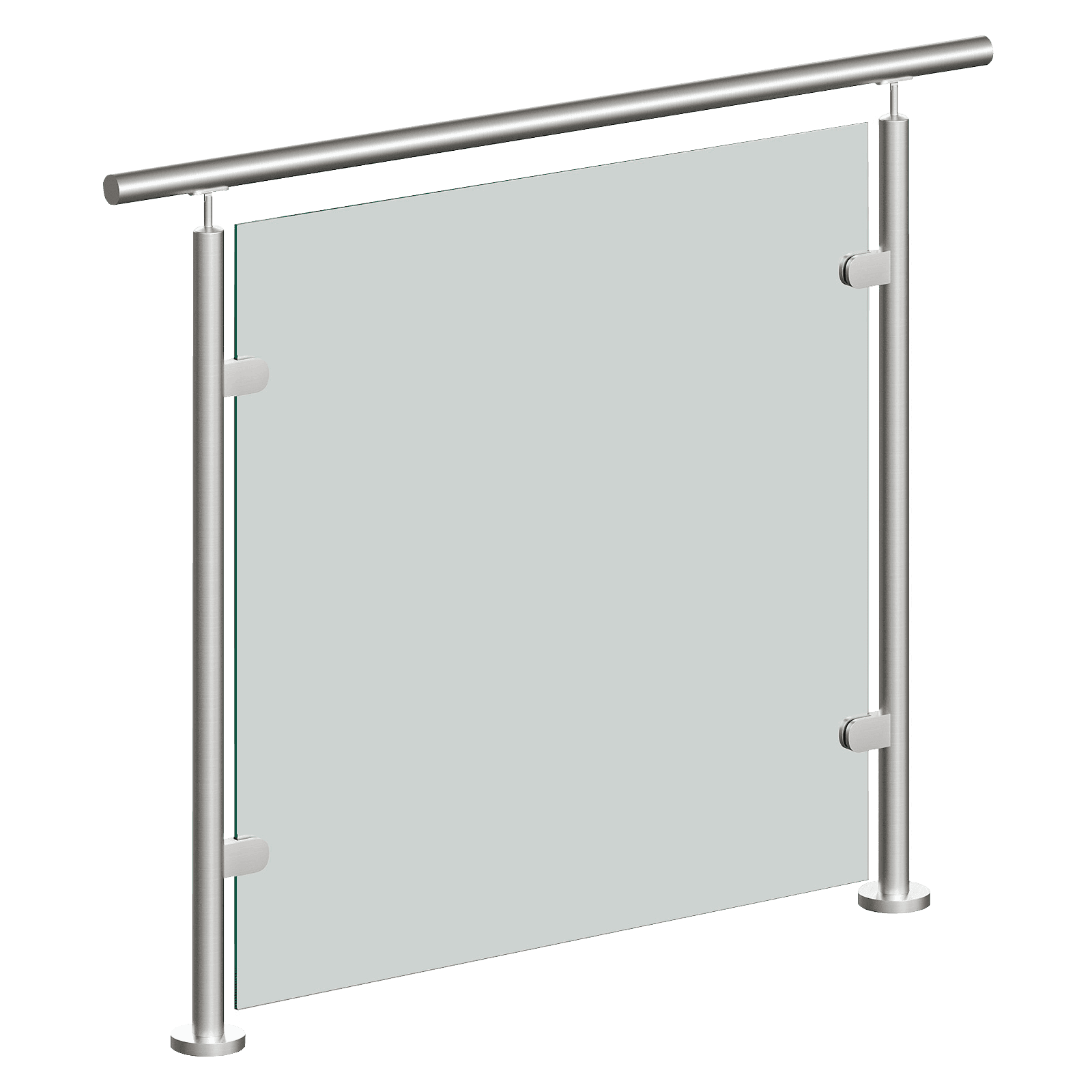 Glass Balustrade for Decking, Stairs and Balconies - 1030 x 1330mm