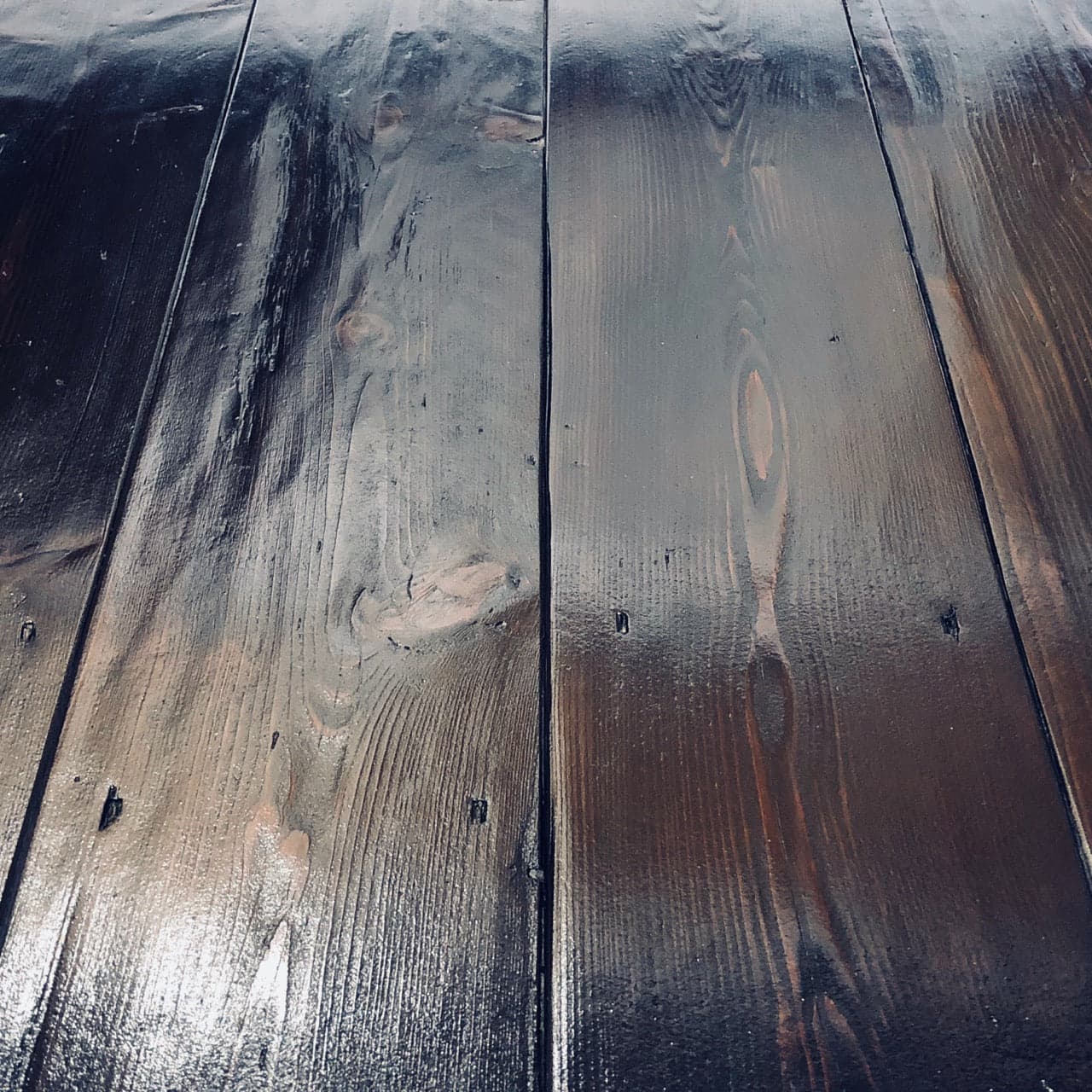Lawson's Yard Reclaimed Dark Pine Floorboards