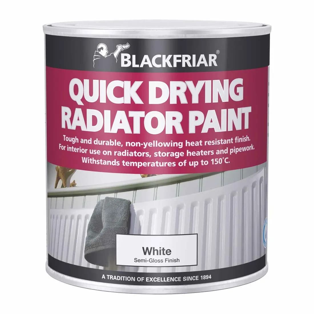 Blackfriar Radiator Acrylic White 500Ml