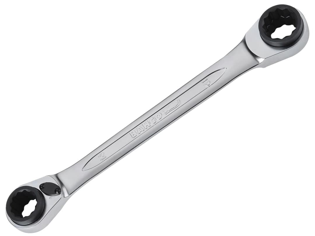 Bahco S4RM Series Reversible Ratchet Spanner 16/17/18/19mm S4RM-16-19