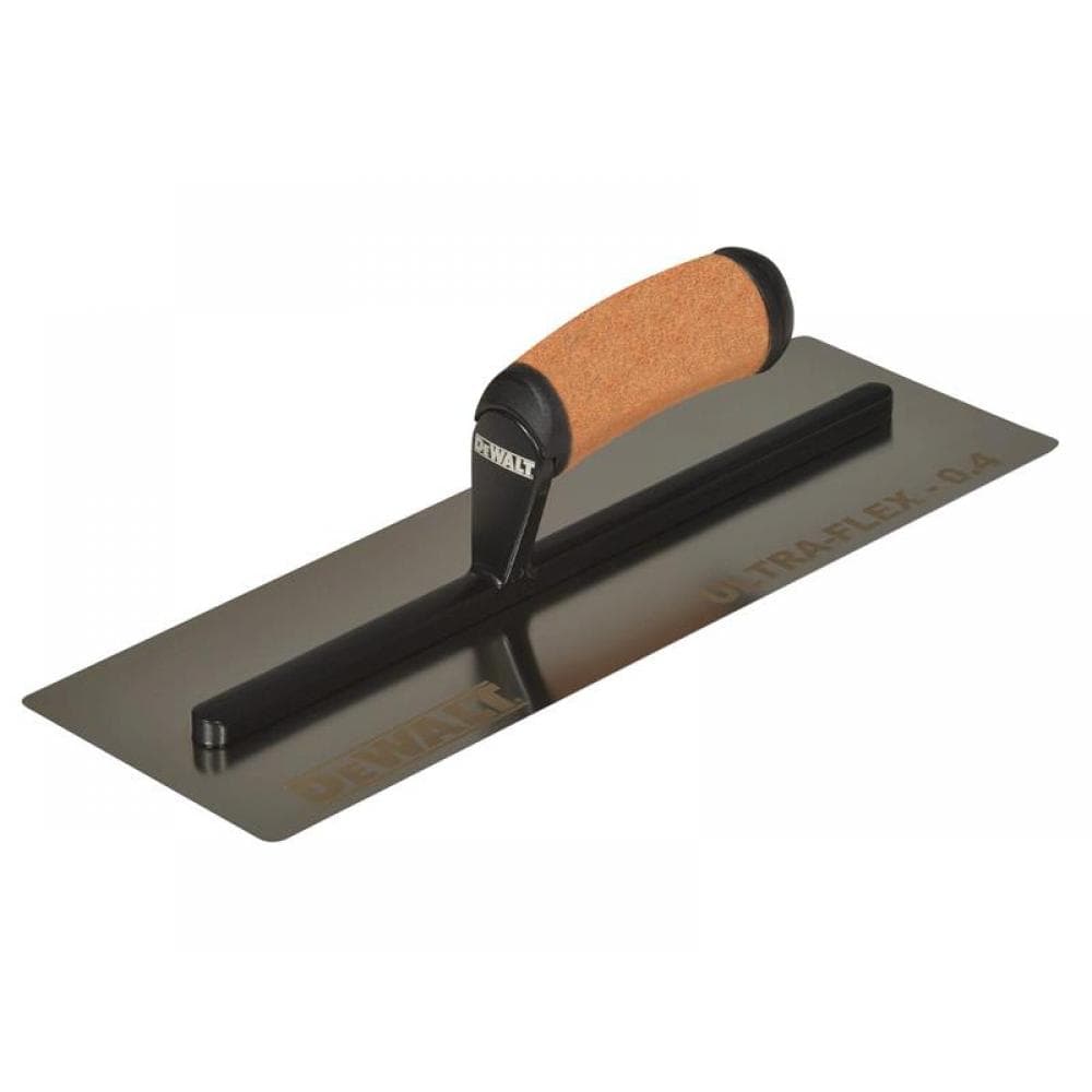 Dewalt Drywall EU 2-992 0.4Mm Flex Stainless Steel Flat Trowel Leather Handle 14In