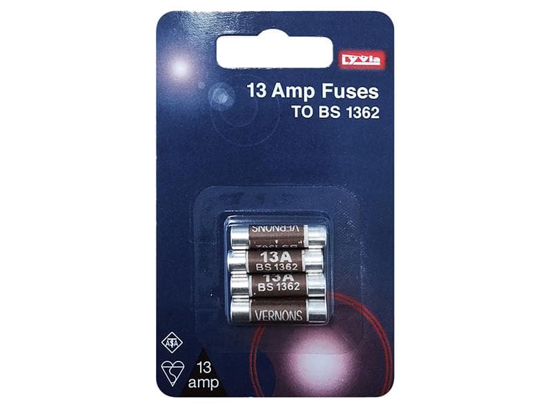 Dencon 1013 13A Fuse (Pack Of 4)