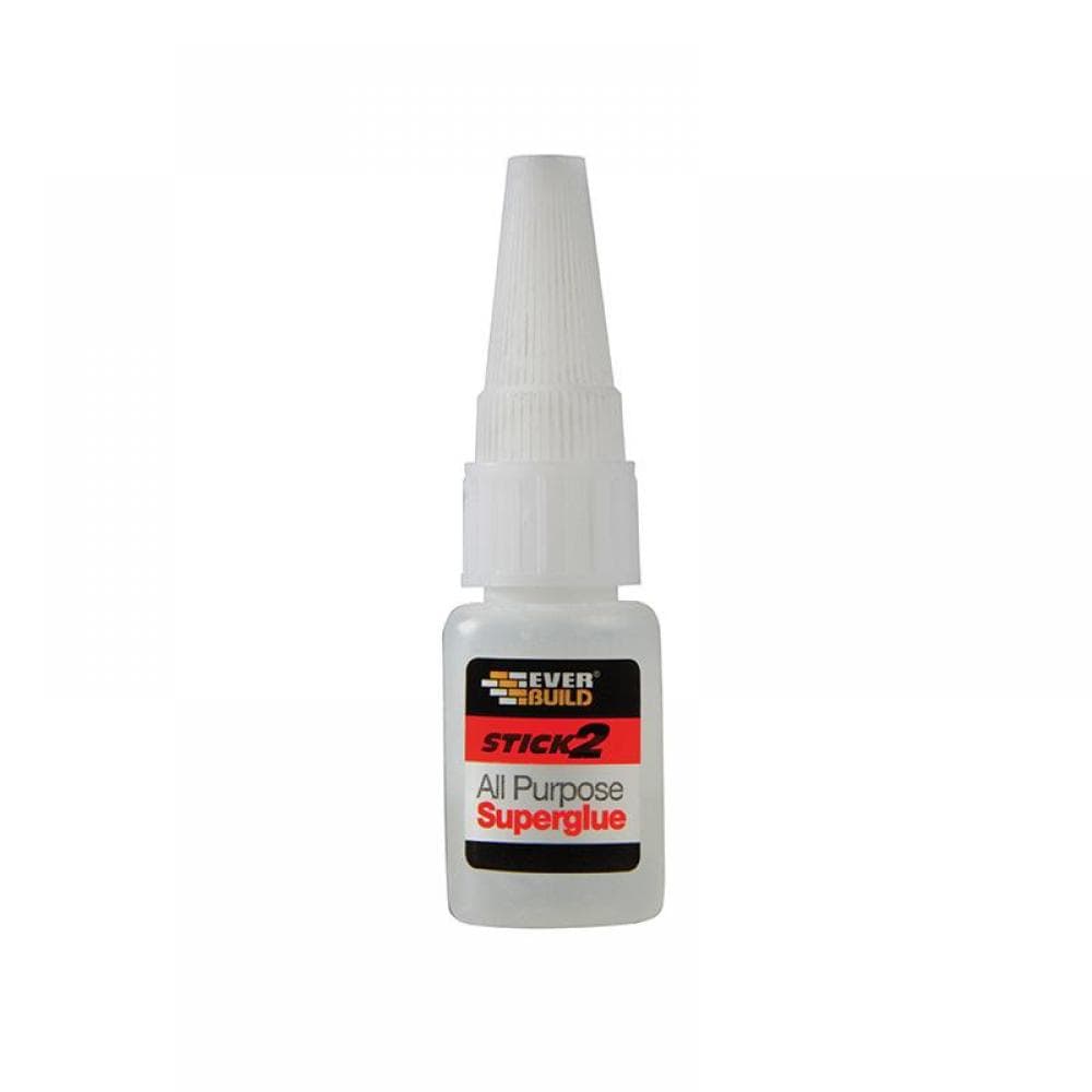 Everbuild Sika 483374 Stick2® All-Purpose Superglue Bottle 5G
