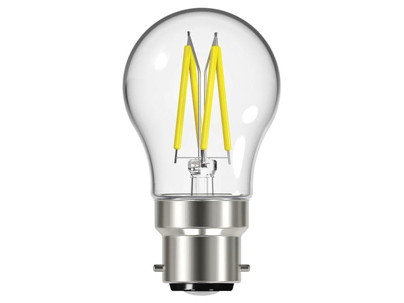 Energizer® S12871 Led Bc (B22) Golf Filament Non-Dimmable Bulb Warm White 470 Lm 4W