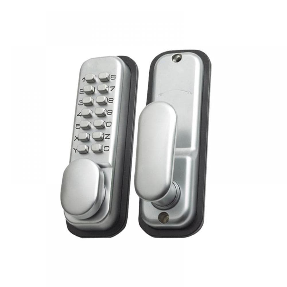 Yale Locks P-DL02-SC P-Dl02-Sc Push Button Door Lock Chrome Finish Hold Open Function