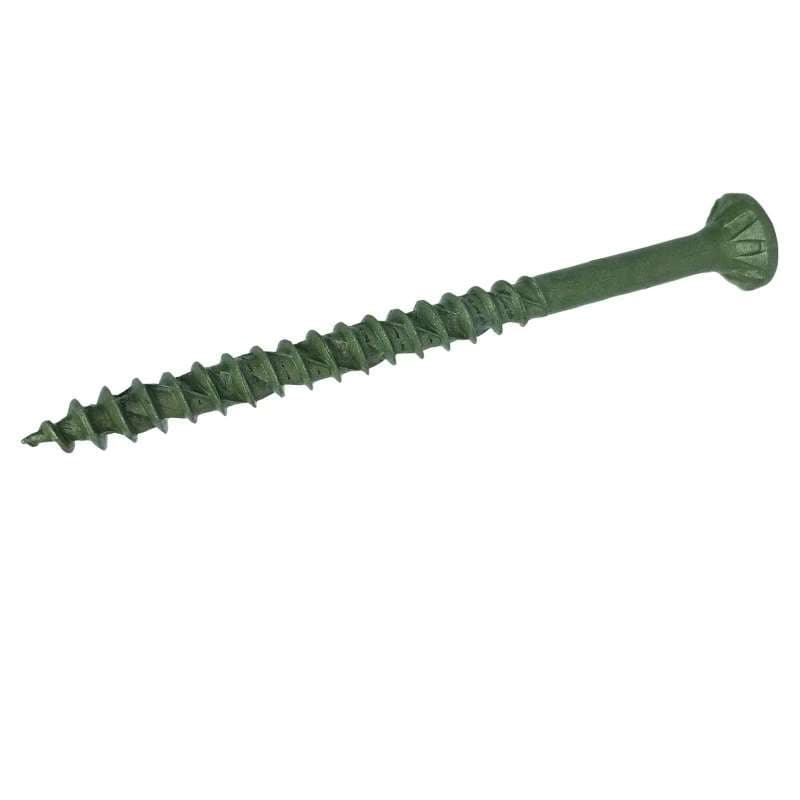 Forgefast FFDS4560GT Elite Low-Torque Decking Screws - Green 4.5 X 60Mm (Tub Of 500)