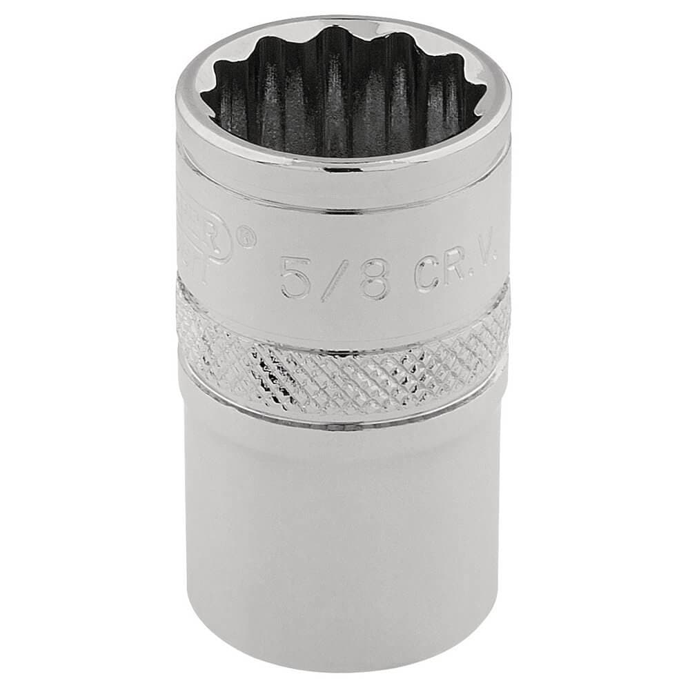 Draper Expert 49459 Hi-Torq® 12 Point Socket 3/8in Sq. Dr. 5/8in each