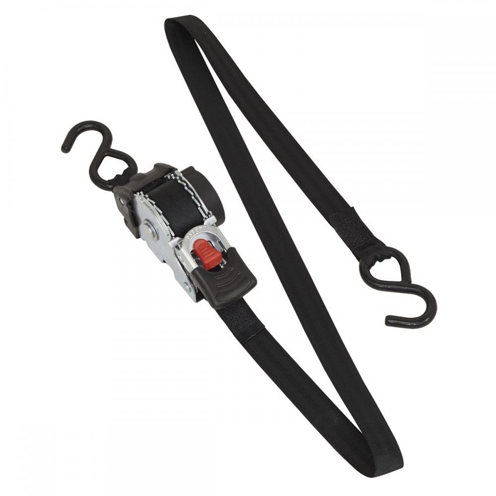 Sealey ATD25301 Auto Retractable Ratchet Tie Down 25Mm X 3M