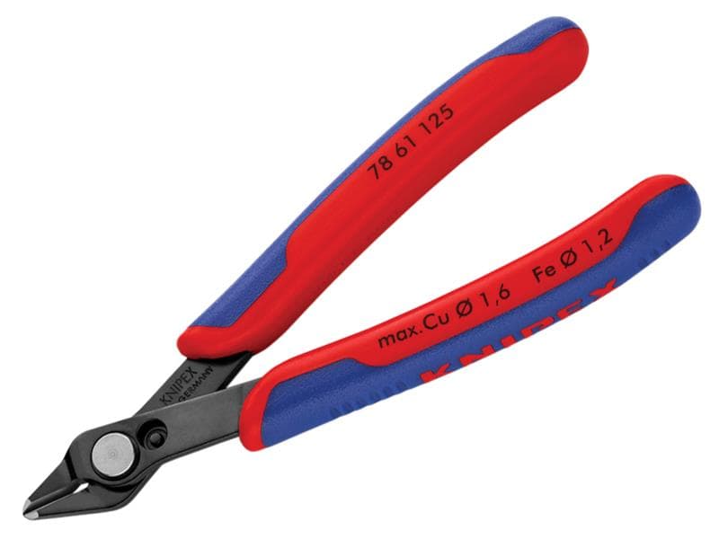 Knipex 78 61 125 SB Electronic Super Knips® For Optical Fibre 125Mm