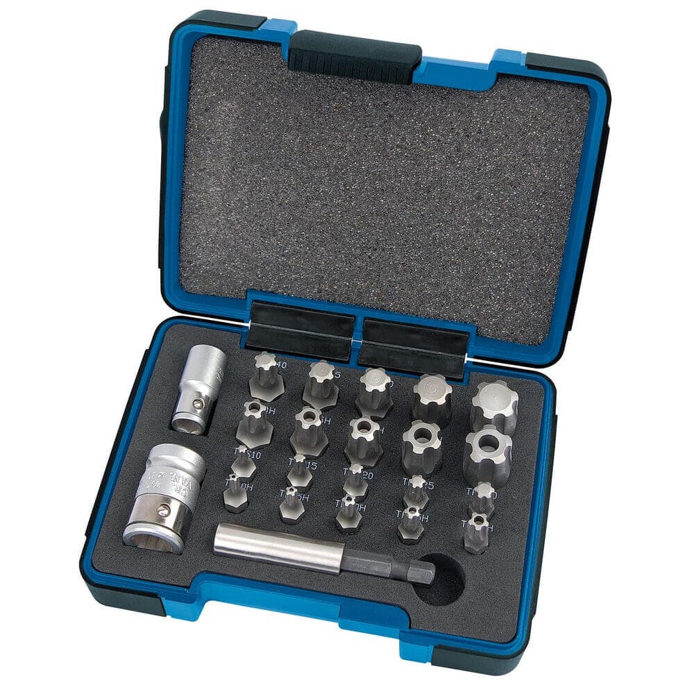 Draper Expert 23241 Draper Tx-Star® 1/4 Plus Bit Set 3/8in Sq. Dr. (23 Piece) per set