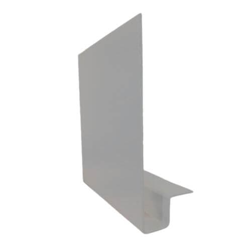 Aluminium Fascia J Profile Length - 210mm x 2mm x 3mtr Painted
