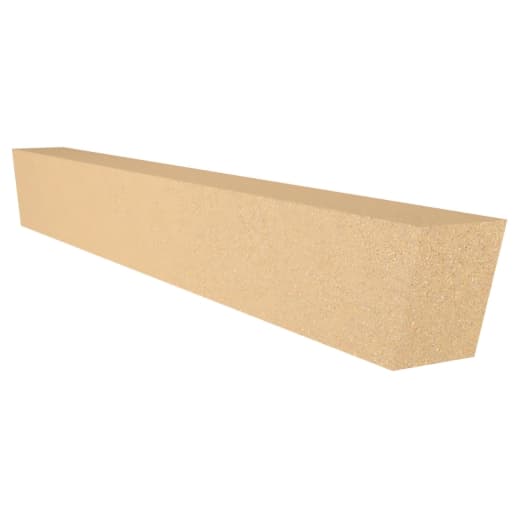 Forticrete Brown Head Splayed DH10 Bath, Size: 1200x100x140mm