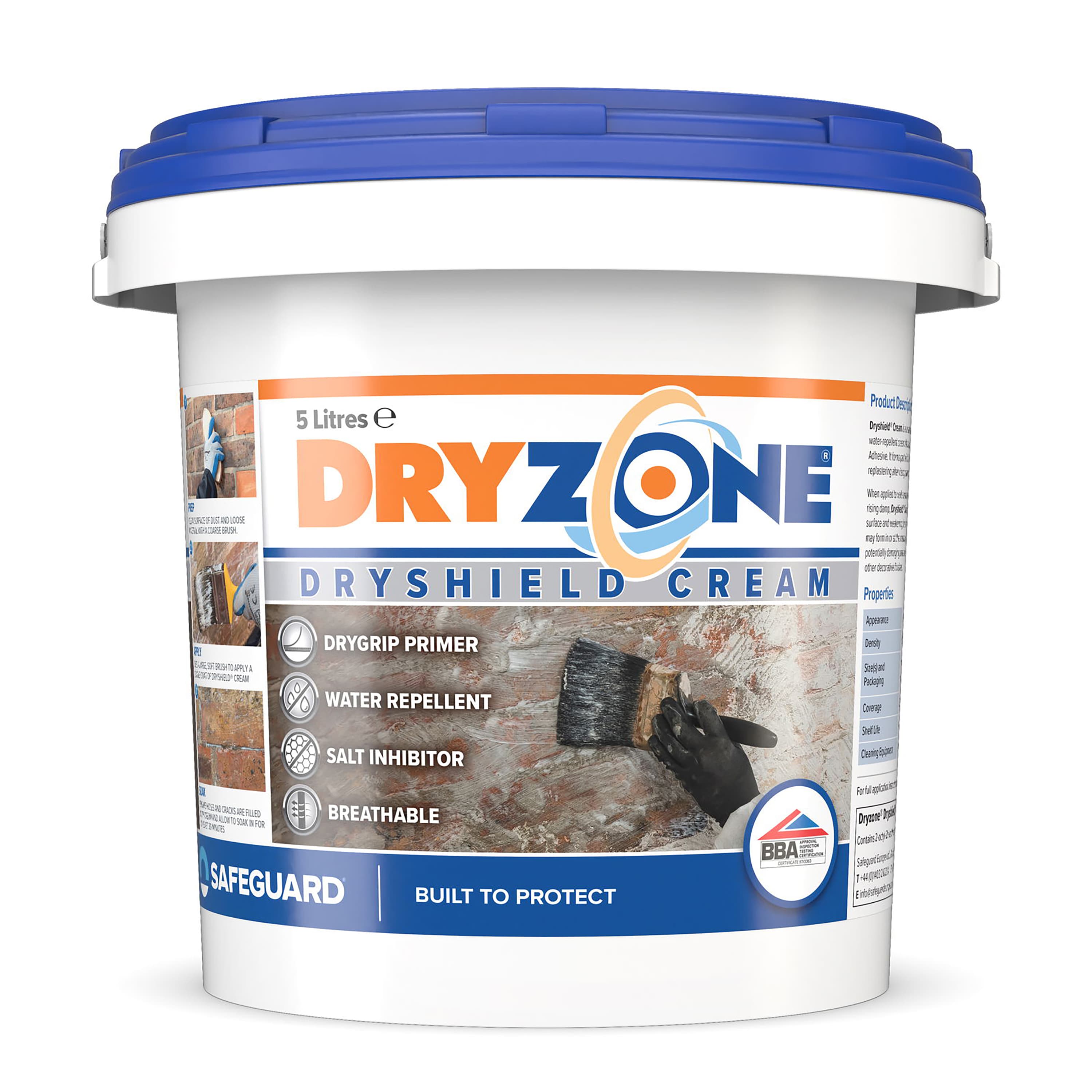 Safeguard Dryshield Primer 5L Cream