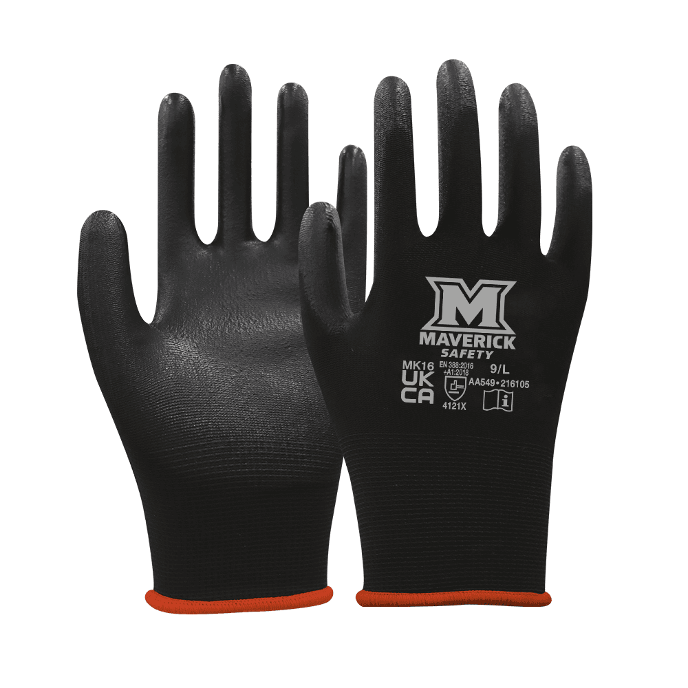 Maverick MK16 Precision Work Gloves (L) Pack Of 6