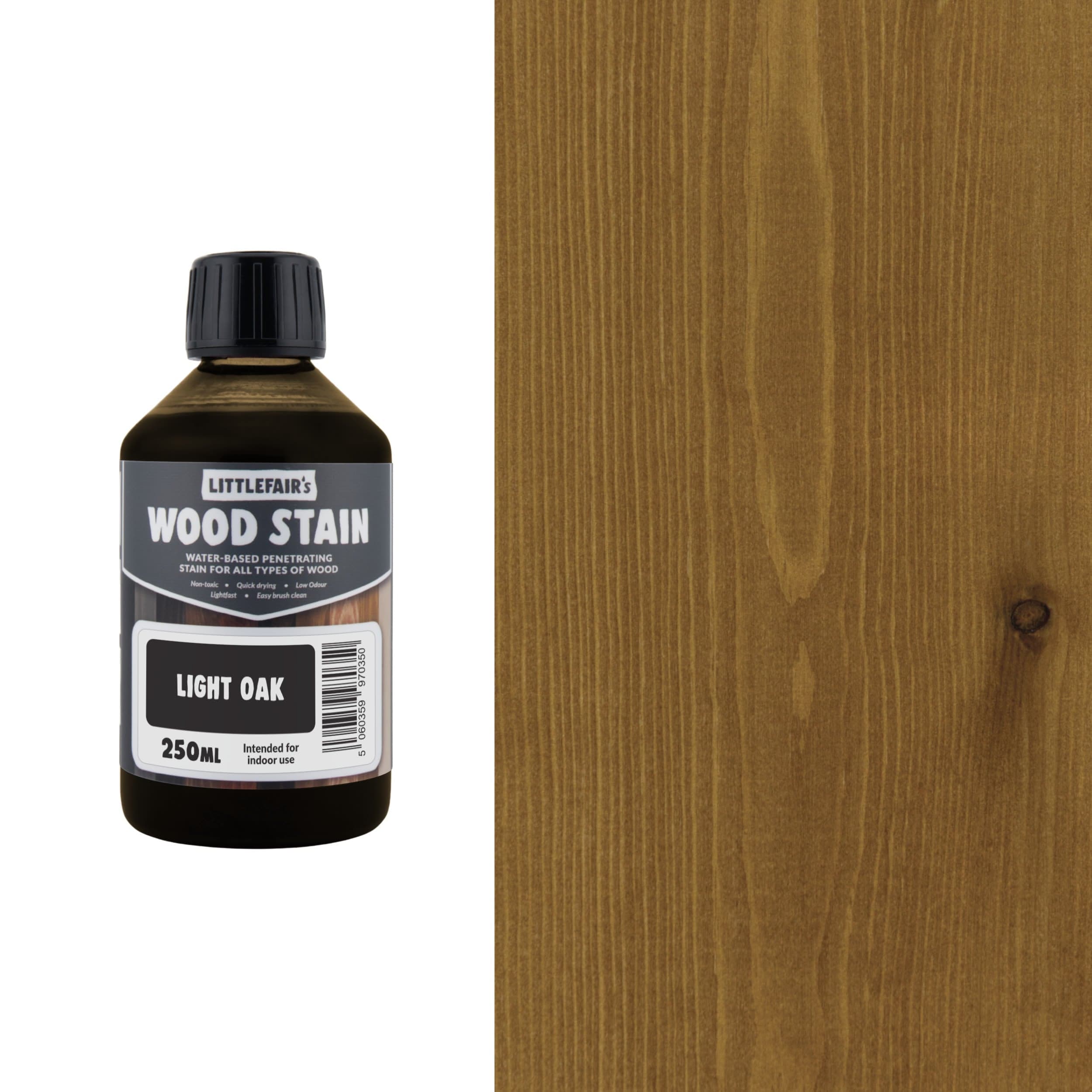 Littlefairs Water Based Wood Stains - Non Toxic & Eco Friendly