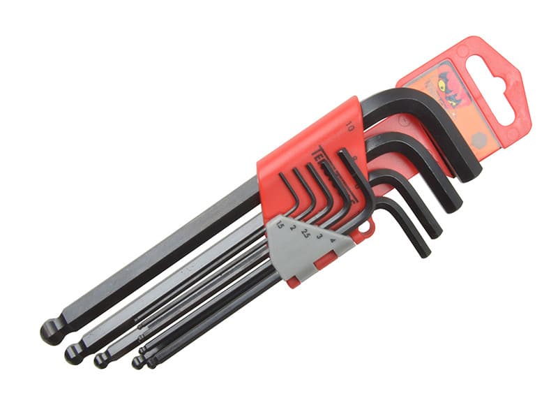 Teng 1479MM Metric Ball Point Hexagon Key Set 9 Piece