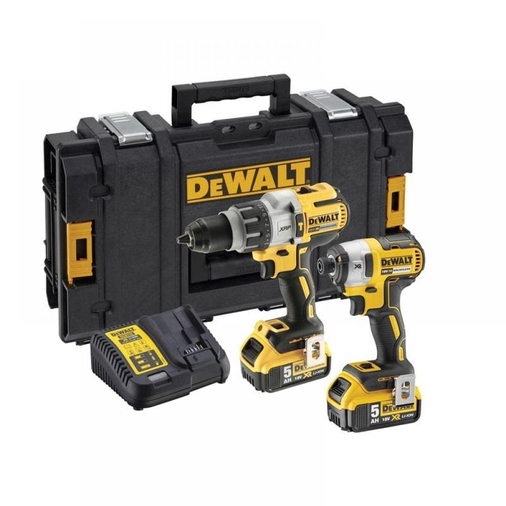 Dewalt DCK276P2-GB Dck276P2 Brushless Twin Pack 18V 2 X 5.0Ah Li-Ion