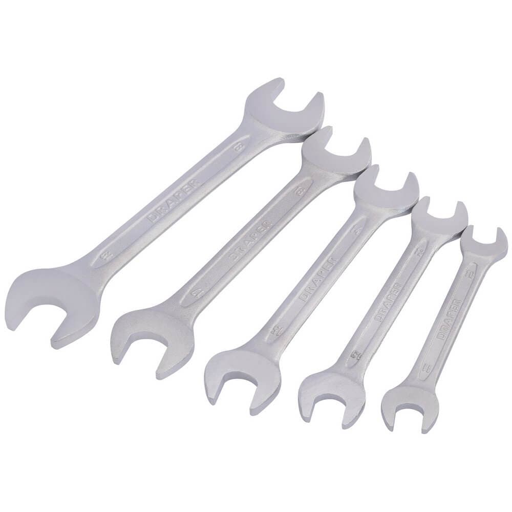 Draper 30768 Metric Open End Spanner Set (5 Piece) per set