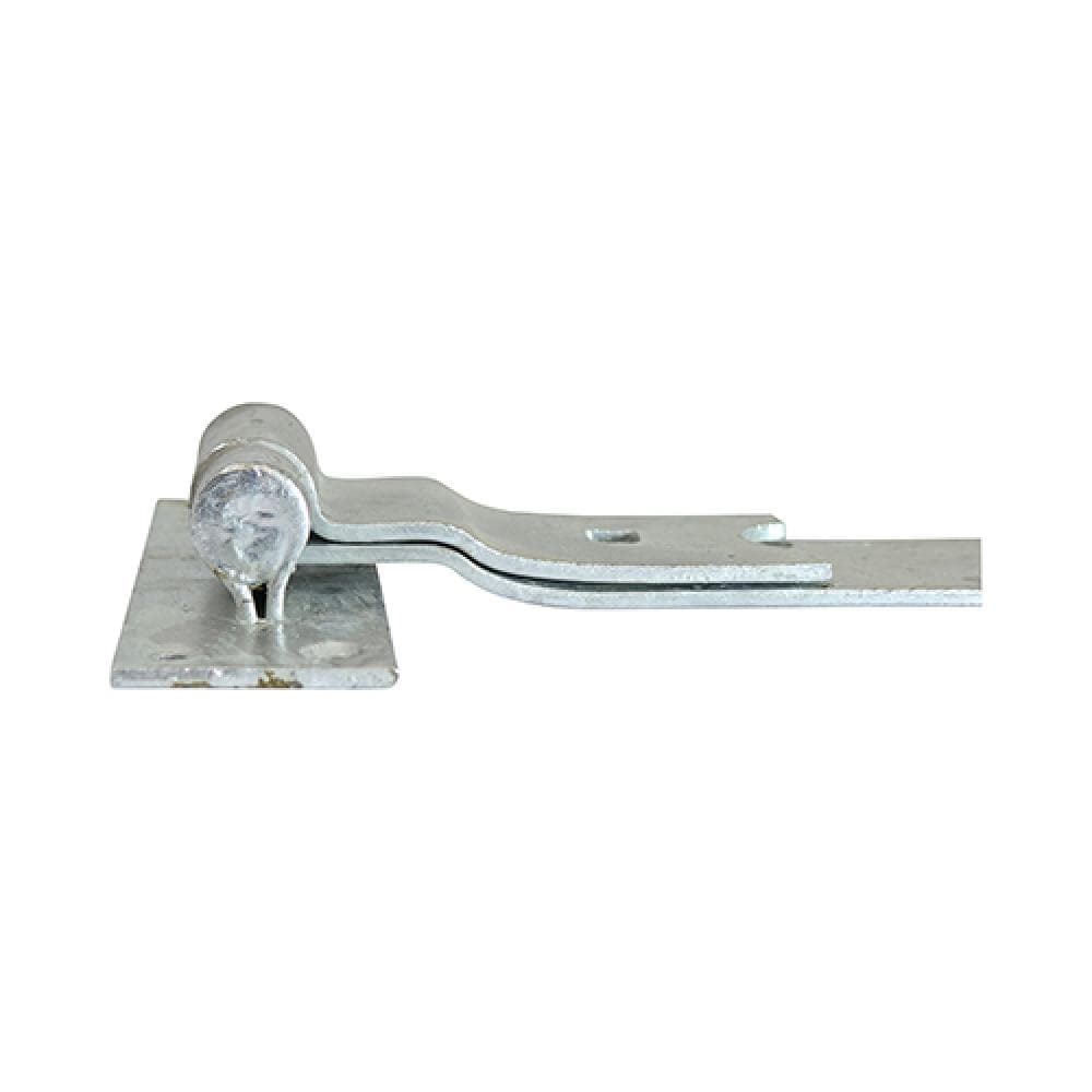 Timco HBC350G Pair Of Cranked Band & Hook On Plates - Hot Dipped Galvanised 350Mm