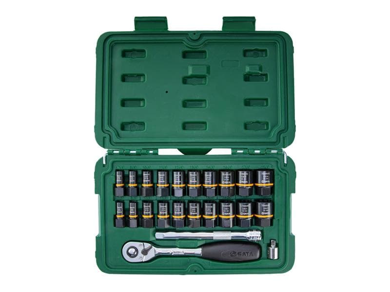 Sata Tools ST09138 1/4In & 3/8In Boltbiter Set 23 Piece