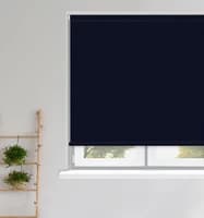 Ex-lite Rb Navy Battery Powered Roller Blinds PVC