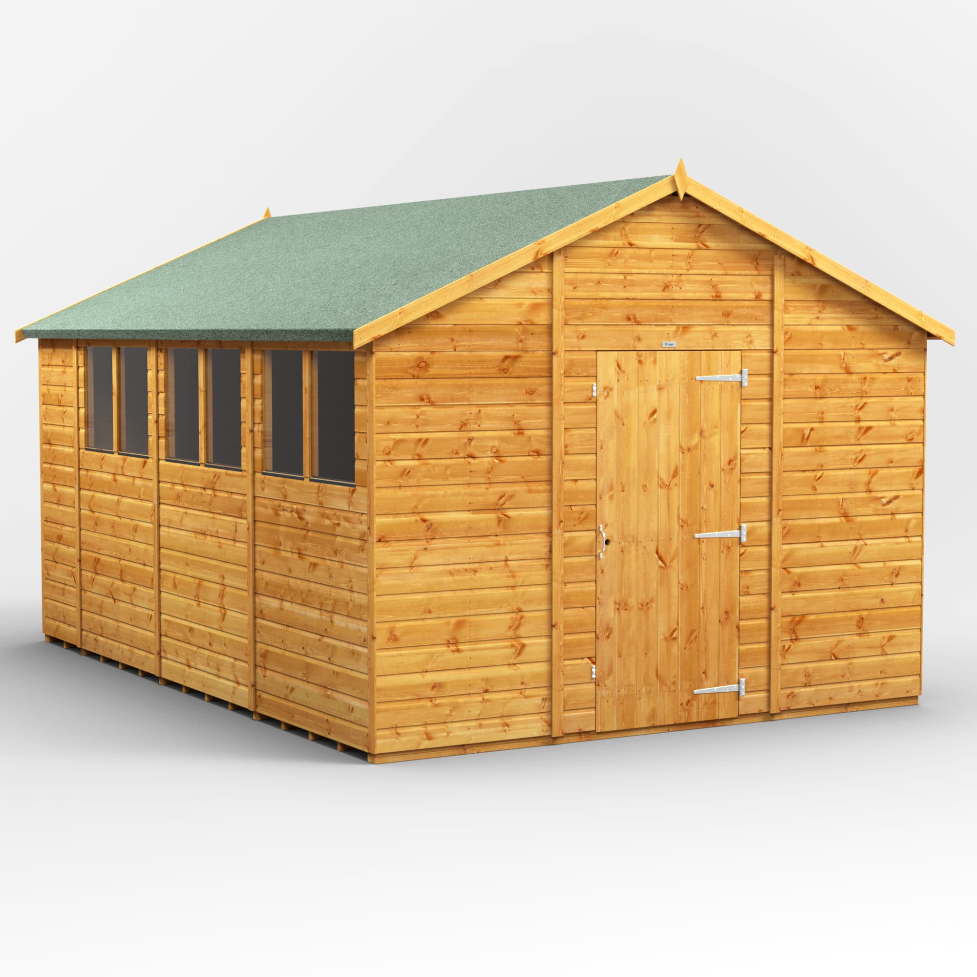 Powersheds 14 x 10 Power Apex Shed