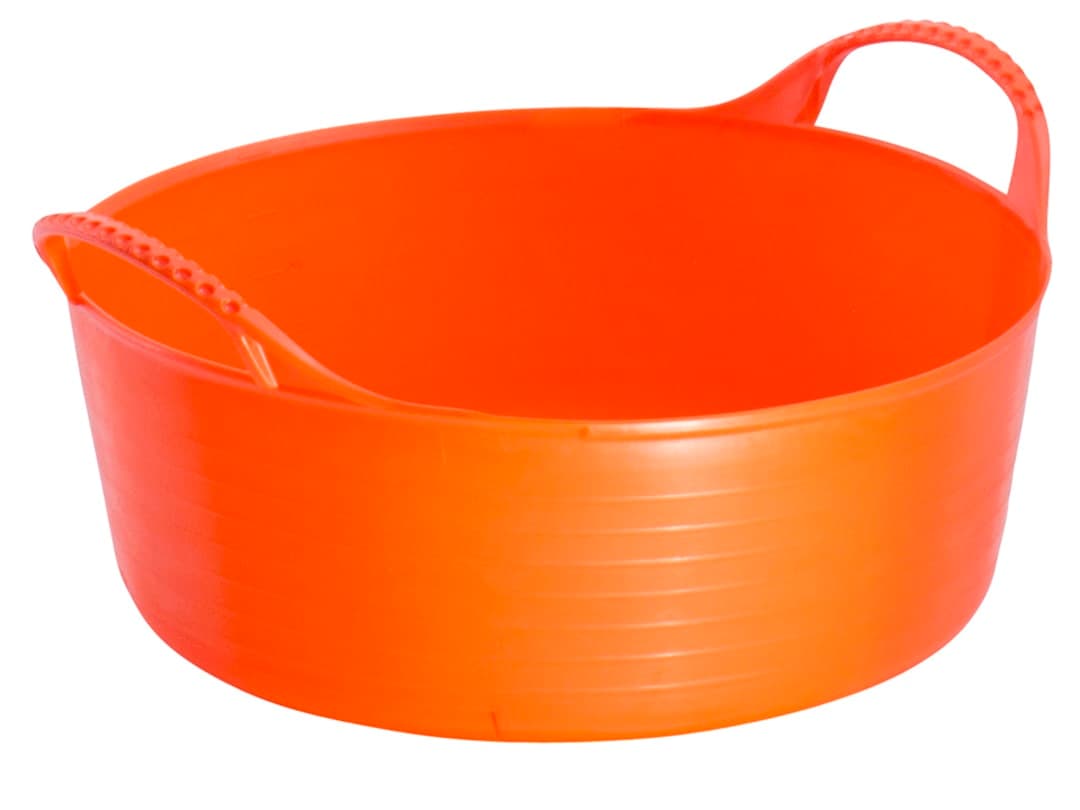 Red Gorilla Tub Trug Shallow Orange 15L SP15O SP15O